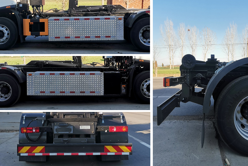 旭環(huán)牌LSS5181ZXXDFBEV純電動(dòng)車廂可卸式垃圾車公告圖片