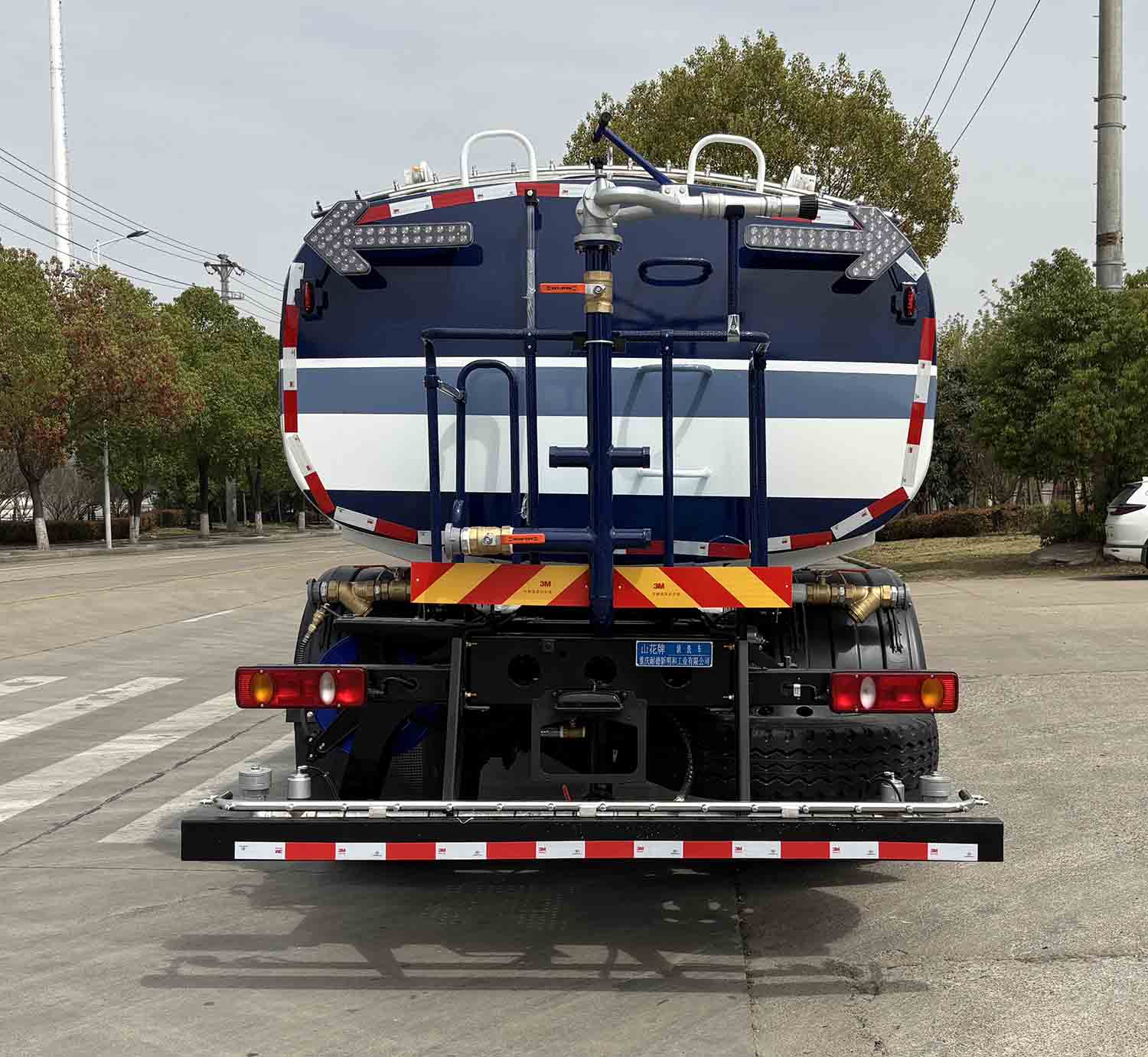 山花牌JHA5183GQXDFA6清洗車公告圖片