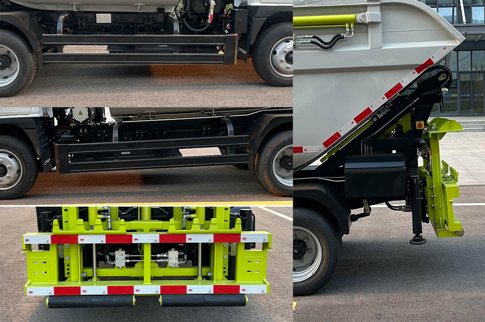 特爾佳牌DWT5040ZZZ77SHBEV純電動自裝卸式垃圾車公告圖片