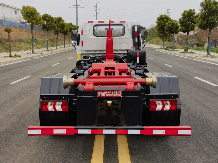 力海通牌HLH5045ZXXHFCPHEV插電式混合動力車廂可卸式垃圾車公告圖片