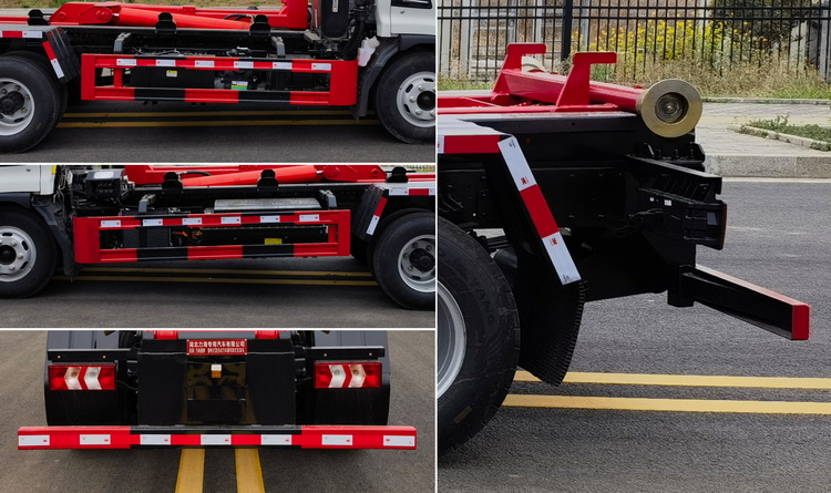 力海通牌HLH5045ZXXHFCPHEV插電式混合動力車廂可卸式垃圾車公告圖片