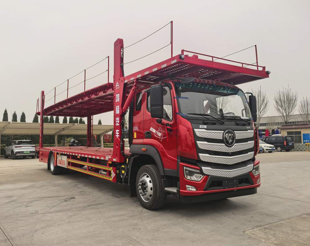 巨運(yùn)牌LYZ5180TCLBJ車輛運(yùn)輸車公告圖片