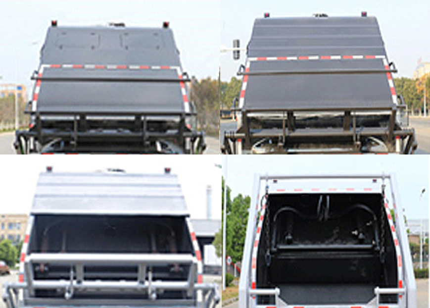 傳旗重科牌CQH5250ZYS6DF壓縮式垃圾車公告圖片