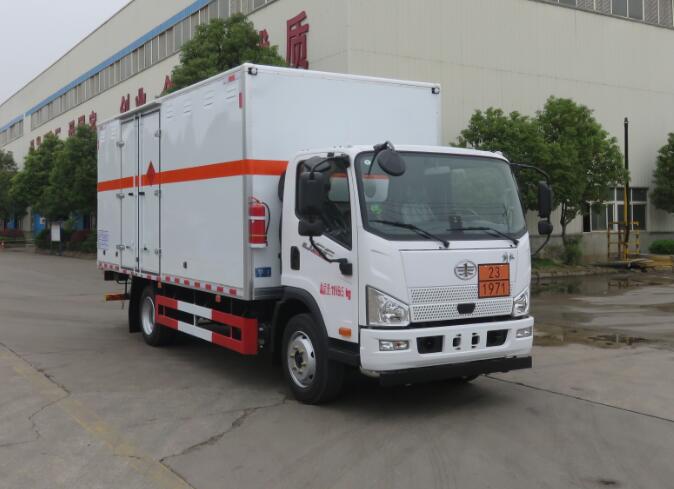 特運(yùn)牌DTA5120XRQCA6易燃?xì)怏w廂式運(yùn)輸車公告圖片