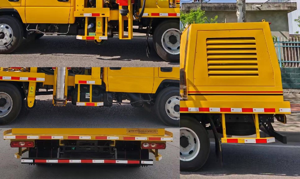 渝宏精工牌YHQ5040TQXF62護(hù)欄搶修車公告圖片