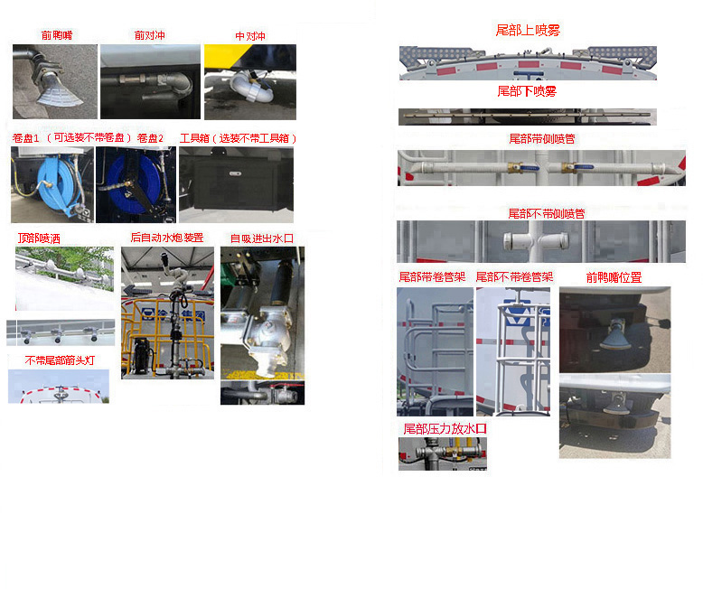 徐工牌DXA5181GPSXBEV純電動(dòng)綠化噴灑車公告圖片