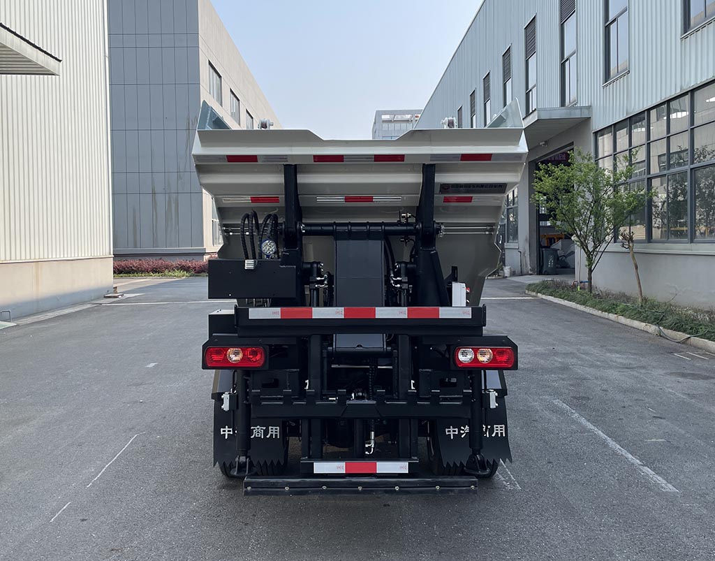 中汽牌ZQZ5045ZZZBEVSHA純電動自裝卸式垃圾車公告圖片