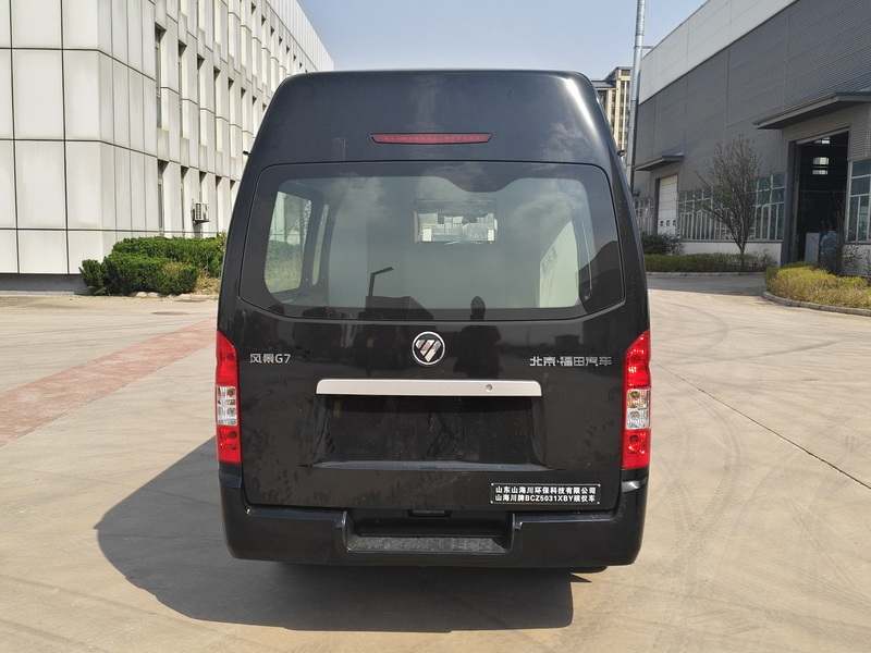 山海川牌BCZ5031XBY殯儀車公告圖片