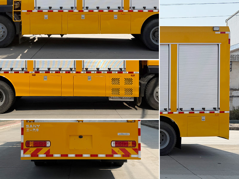 三一牌SYM5150TPS30大流量排水搶險(xiǎn)車公告圖片