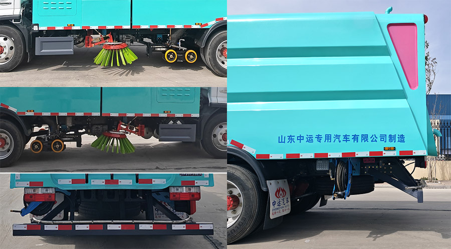 中運(yùn)威牌ZYW5120TXSBEV純電動(dòng)洗掃車(chē)公告圖片