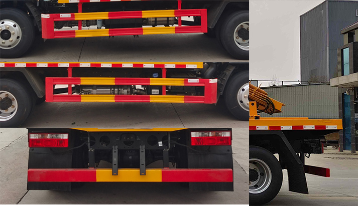 斯太隆牌HZH5040TQXE6LH護(hù)欄搶修車公告圖片