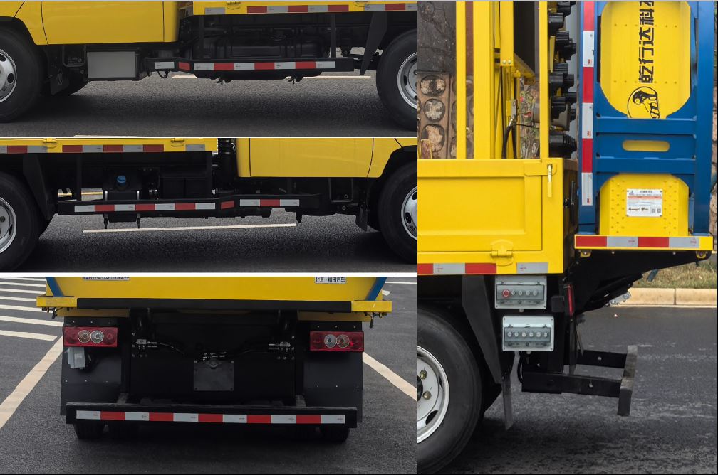 福田牌BJ5042TFZE6-H1防撞緩沖車公告圖片