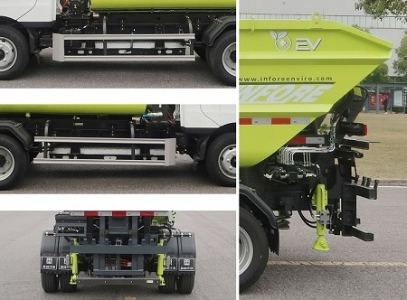 中聯(lián)牌ZBH5040ZZZZBBEV純電動自裝卸式垃圾車公告圖片