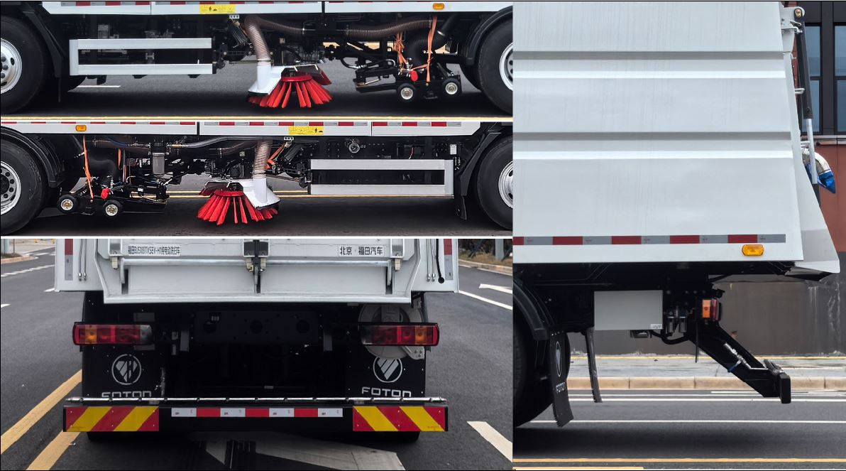 福田牌BJ5189TXSEV-H1純電動(dòng)洗掃車公告圖片