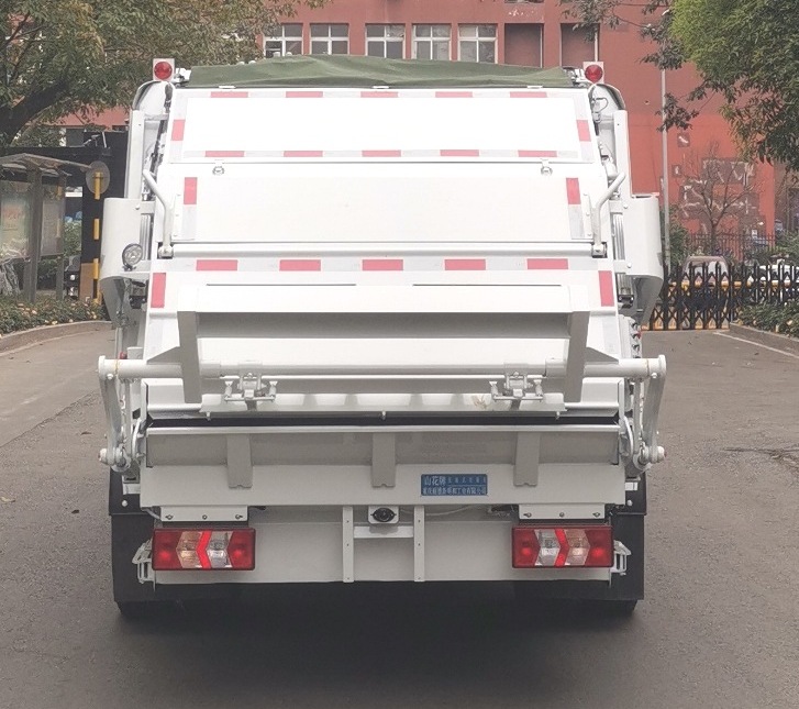 山花牌JHA5126ZYSHFA6壓縮式垃圾車公告圖片