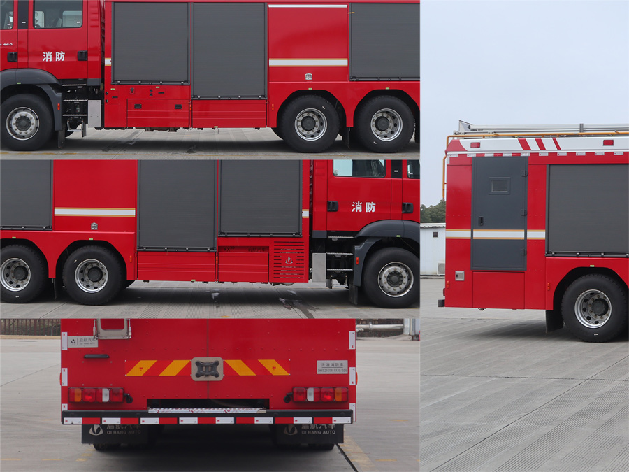 啟敬牌QHV5210TXFXX30/SD6洗消消防車公告圖片