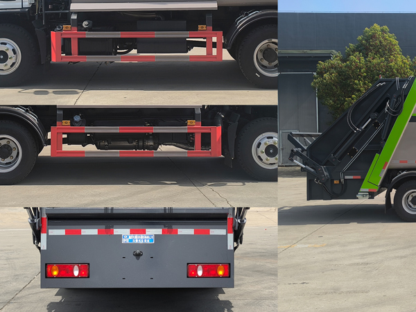 程力威牌CLW5080ZYSCDP壓縮式垃圾車公告圖片