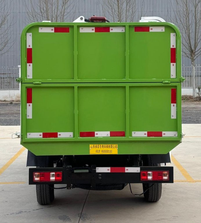 祥農(nóng)達(dá)牌SGW5030ZZZBEVCK純電動(dòng)自裝卸式垃圾車公告圖片