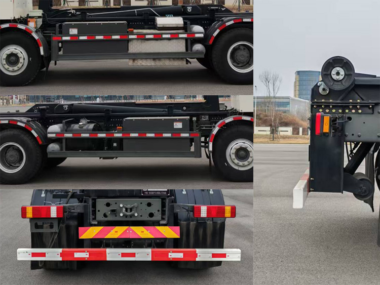 中植汽車牌CDL5310ZXXZZBEV純電動車廂可卸式垃圾車公告圖片