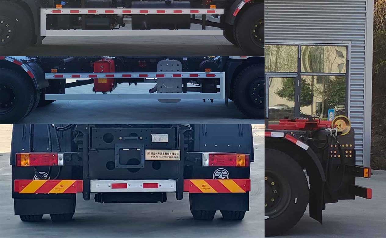 專致牌YZZ5180ZXXST6車廂可卸式垃圾車公告圖片