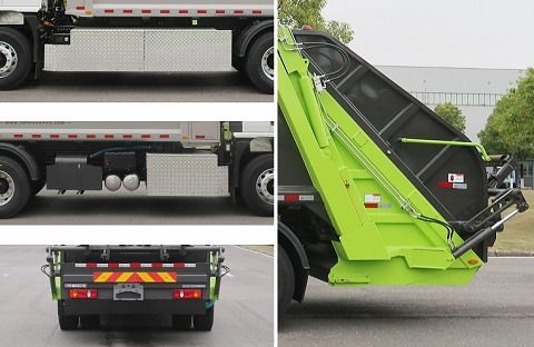 中聯(lián)牌ZBH5180ZYSSXBEV純電動(dòng)壓縮式垃圾車公告圖片