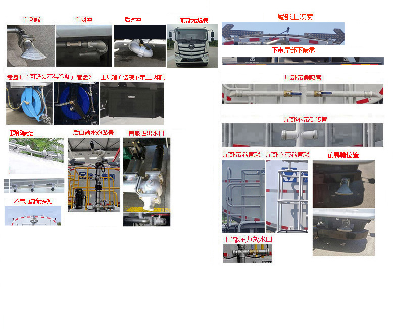 徐工牌XGH5180GQXBBEV純電動清洗車公告圖片