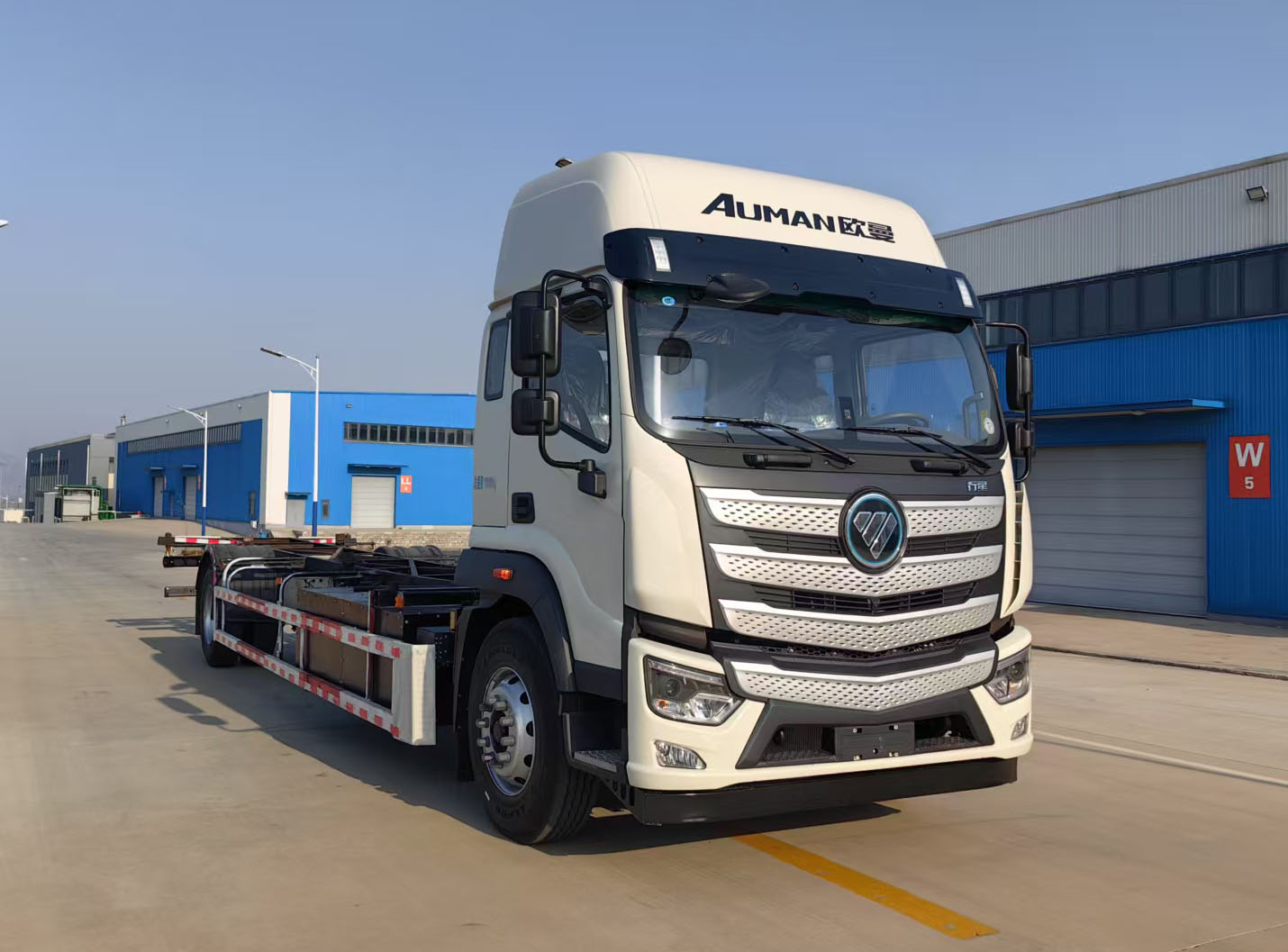 歐曼牌BJ5181ZKXEVANF-01純電動(dòng)車廂可卸式汽車