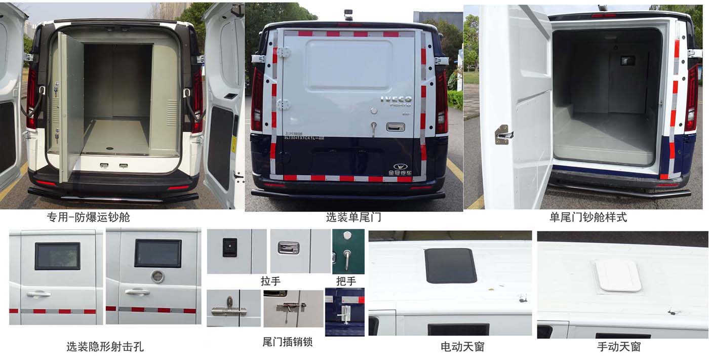 圣路牌SLT5041XYCK1L-AM運鈔車公告圖片