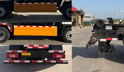 祥農(nóng)達(dá)牌SGW5042ZXXBJ6車廂可卸式垃圾車公告圖片