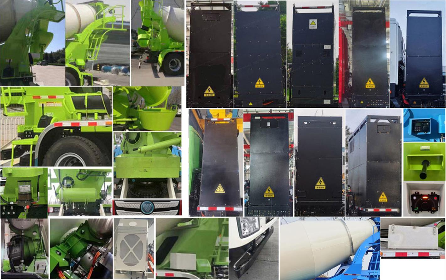 雷薩牌FLX5311GJBEV2D純電動混凝土攪拌運輸車公告圖片