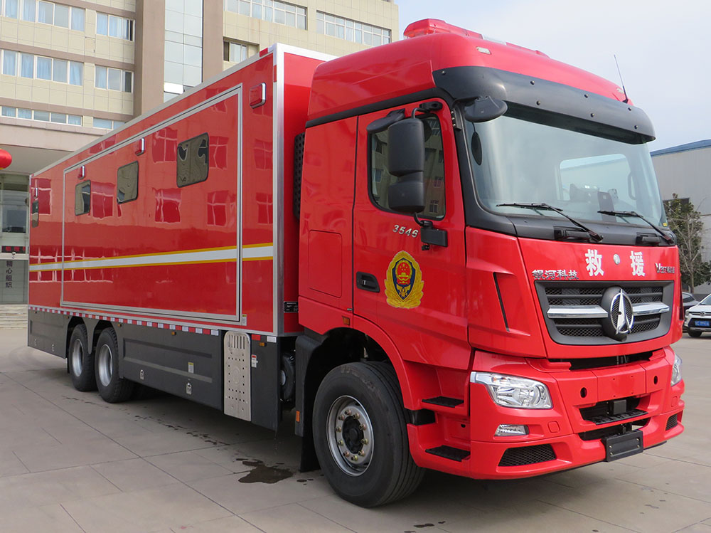 銀河牌BX5200TXFSY24/B6應(yīng)急保障消防車