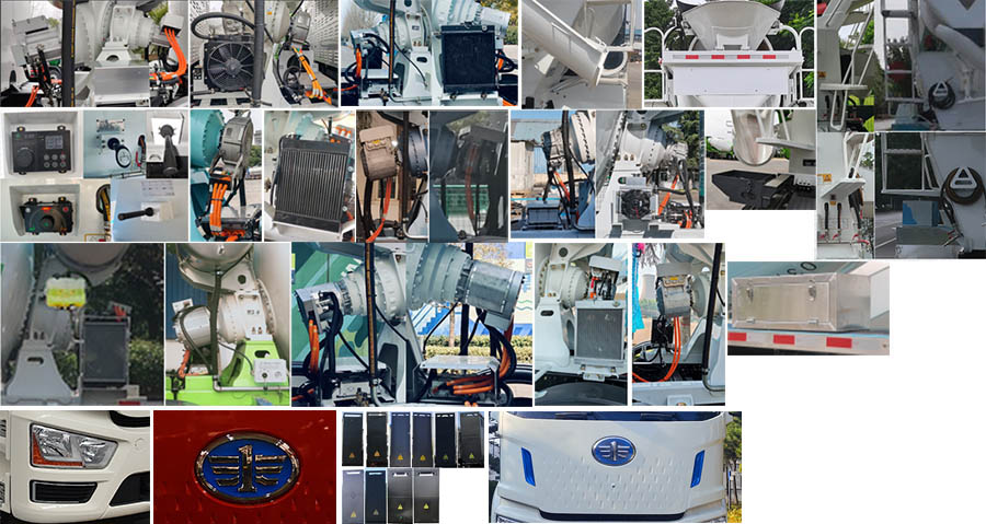 凌宇牌CLY5315GJB29BEVB換電式純電動混凝土攪拌運輸車公告圖片