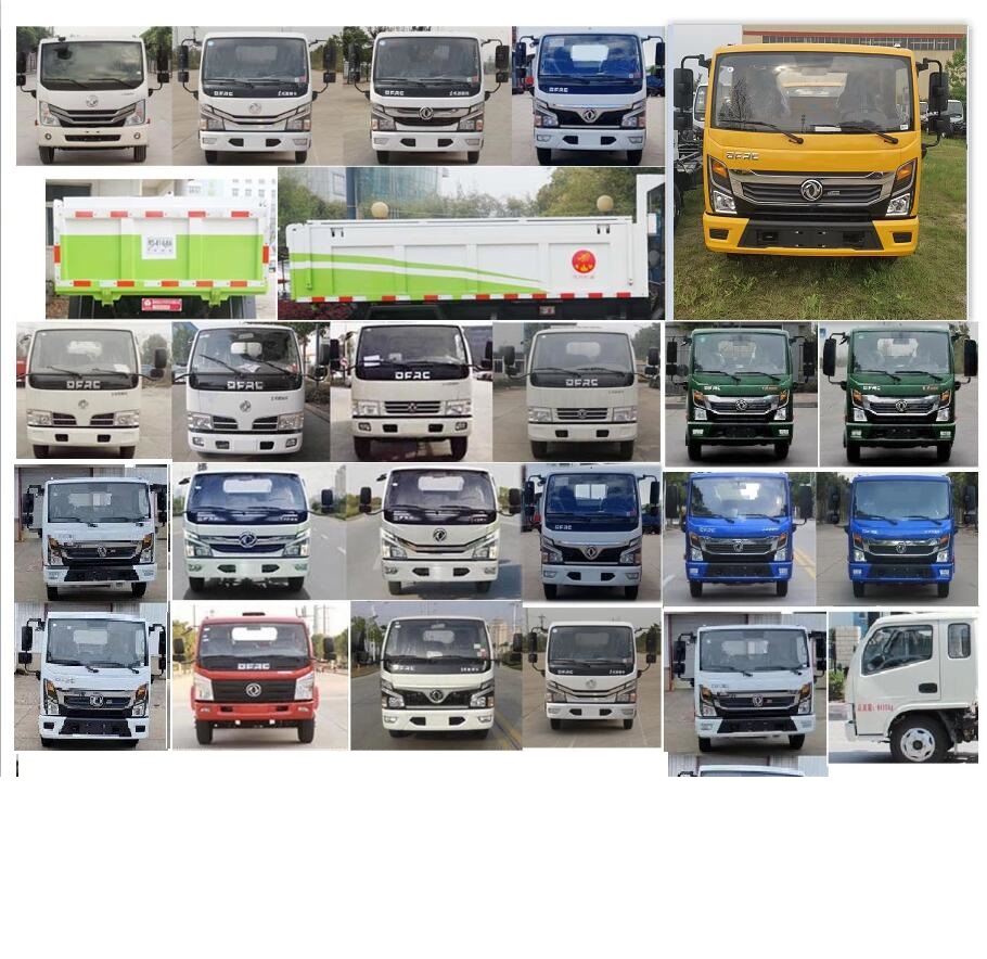 東風(fēng)股份多利卡D6 SZD5075ZLJ6自卸式垃圾車公告圖片