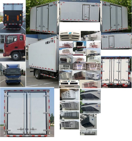 福田牌BJ5048XLC8JDA-AB4冷藏車公告圖片