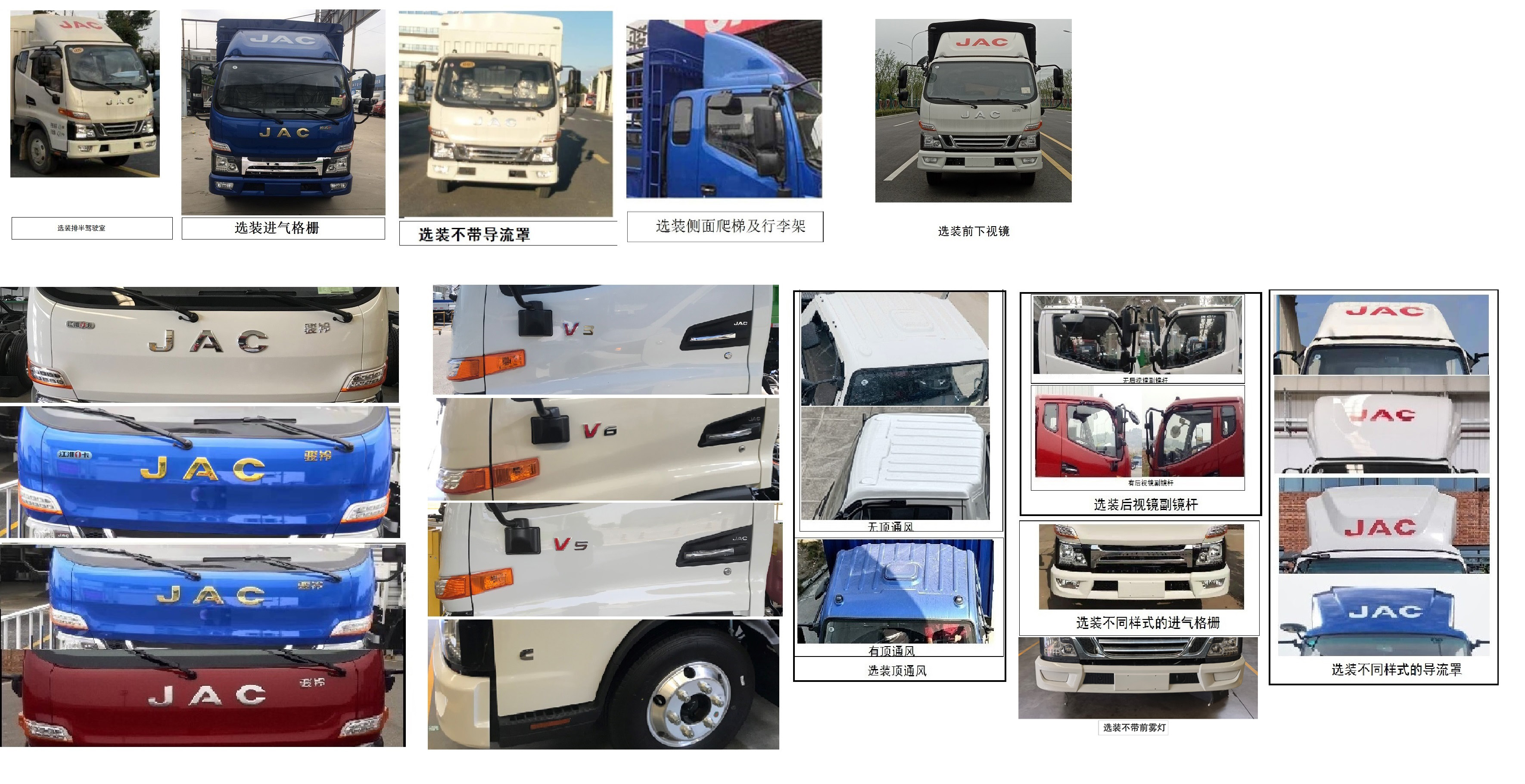 江淮牌HFC5043CCYB32K1C7S倉柵式運輸車公告圖片