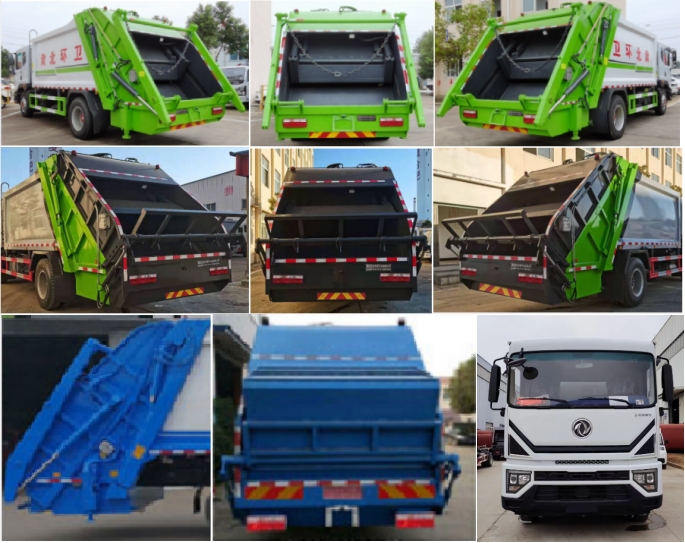 旺龍威牌WLW5180ZYSE壓縮式垃圾車(chē)公告圖片