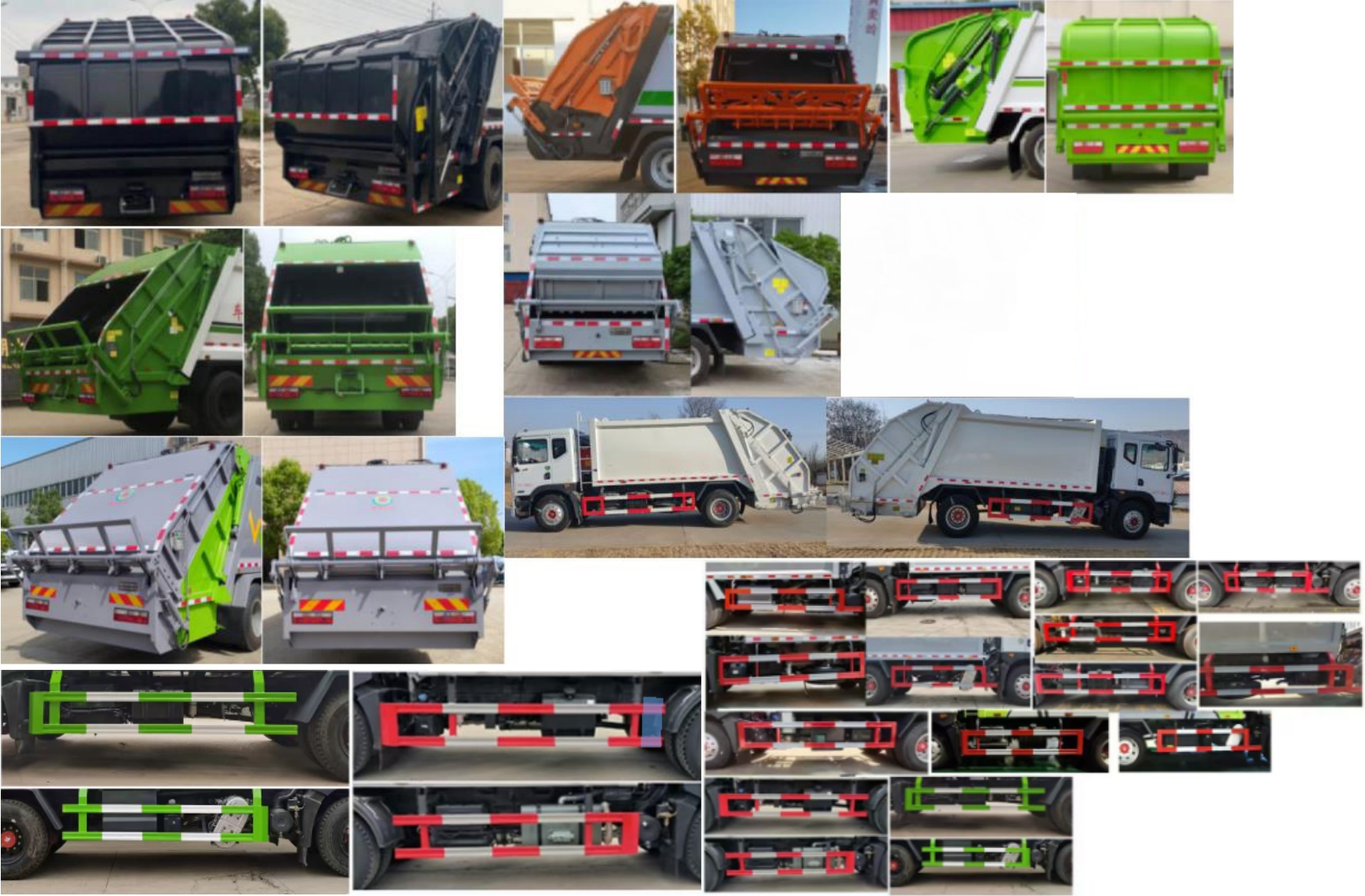 旺龍威牌WLW5180ZYSE壓縮式垃圾車(chē)公告圖片