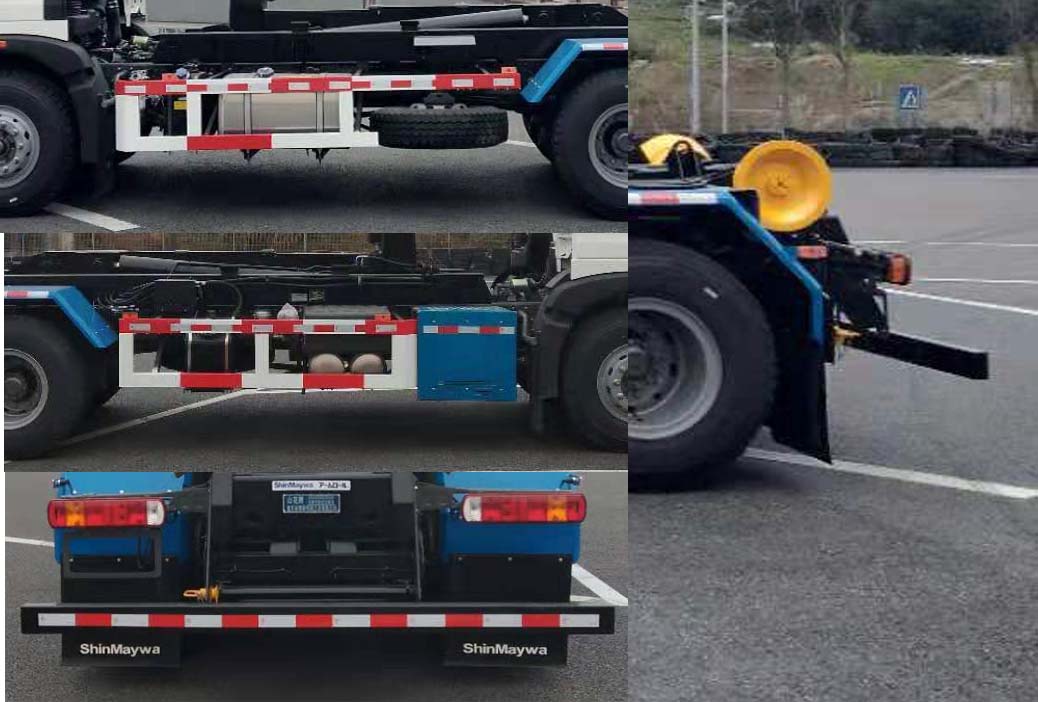 山花牌JHA5255ZXXZZA6車廂可卸式垃圾車公告圖片