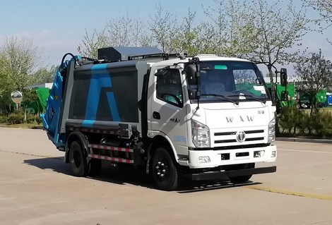 五征牌WZK5081ZYSE6壓縮式垃圾車公告圖片