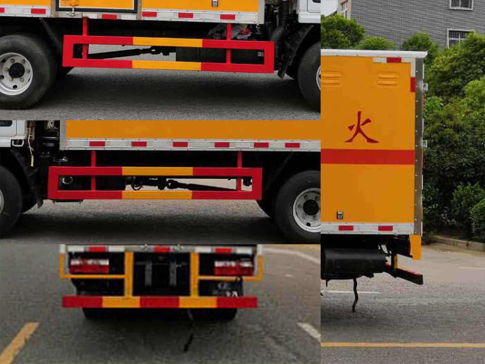 程力威牌CLW5040XRYE6易燃液體廂式運(yùn)輸車(chē)公告圖片