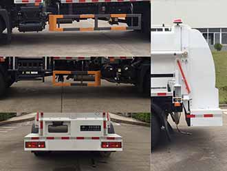 福龍馬牌FLM5080TCADF6NG餐廚垃圾車公告圖片