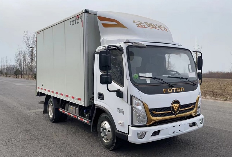 福田牌BJ5048XXY8JEA-AB2廂式運輸車公告圖片