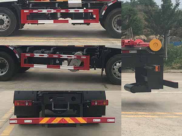 東風天錦VR HDW5182ZXXD6車廂可卸式垃圾車公告圖片