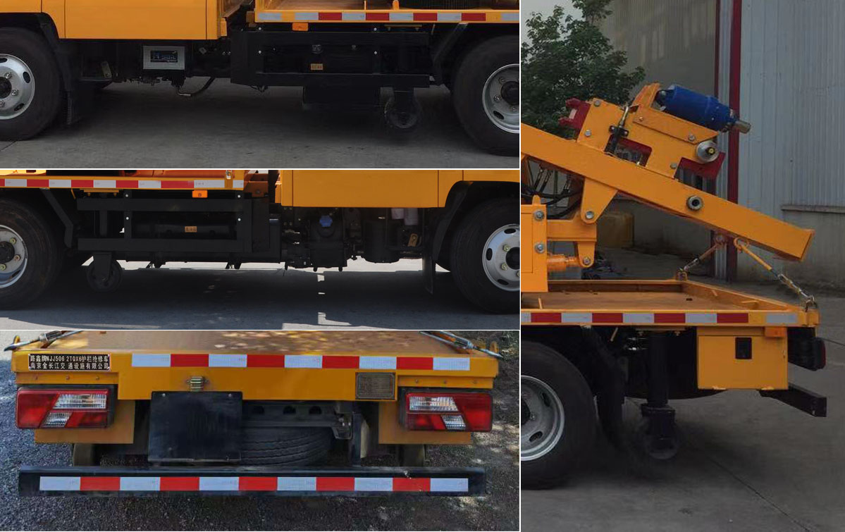 路鑫牌NJJ5062TQX6護(hù)欄搶修車(chē)公告圖片