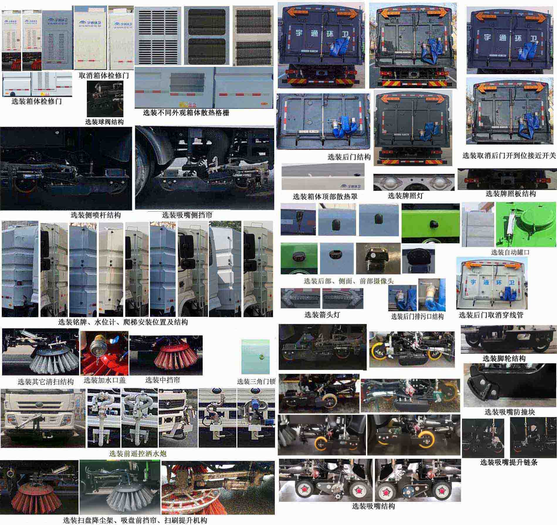 宇通牌YTZ5180TXST0D6洗掃車公告圖片