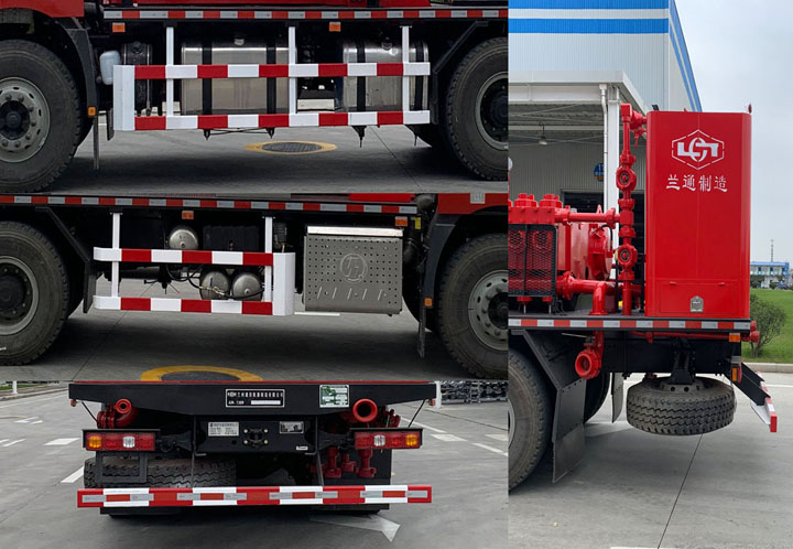 蘭通牌LTJ5231TYL70壓裂車公告圖片