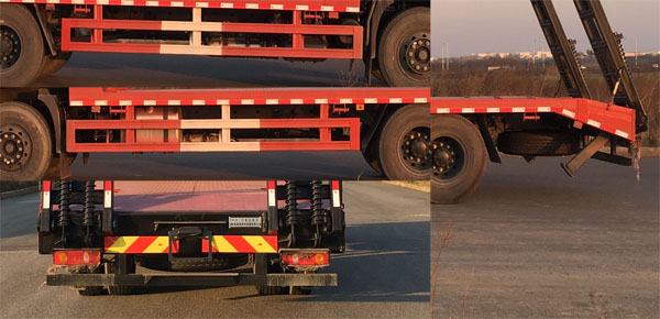 東風(fēng)牌DFV5163TPBGP6D平板運(yùn)輸車公告圖片