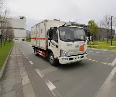易燃气体厢式运输车