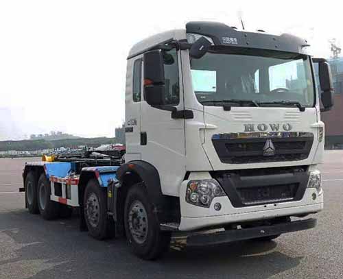 山花牌JHA5315ZXXZZC6車廂可卸式垃圾車公告圖片