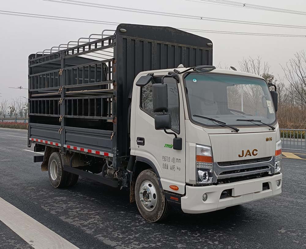 江淮牌HFC5041CCYP73K1C7S倉(cāng)柵式運(yùn)輸車公告圖片